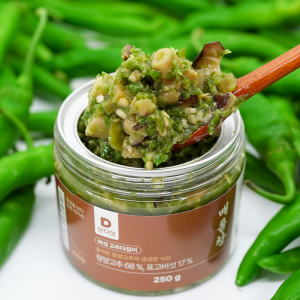 혁신전용)단디잇 매콤찬 버섯 고추다짐이 250g